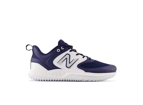 New Balance Men's Fresh Foam 3000 V6 Turf Baseball Shoes - Navy with White - T3000TN6 - Smash It Sports