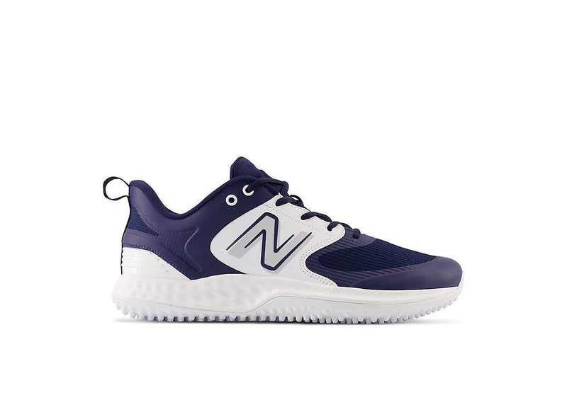 New Balance Men's Fresh Foam 3000 V6 Turf Baseball Shoes - Navy with White - T3000TN6 - Smash It Sports