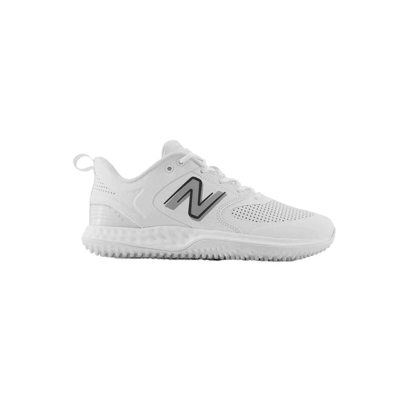 New Balance Men's Fresh Foam 3000 V6 Turf Baseball Shoes - White - T3000SW6 - Smash It Sports
