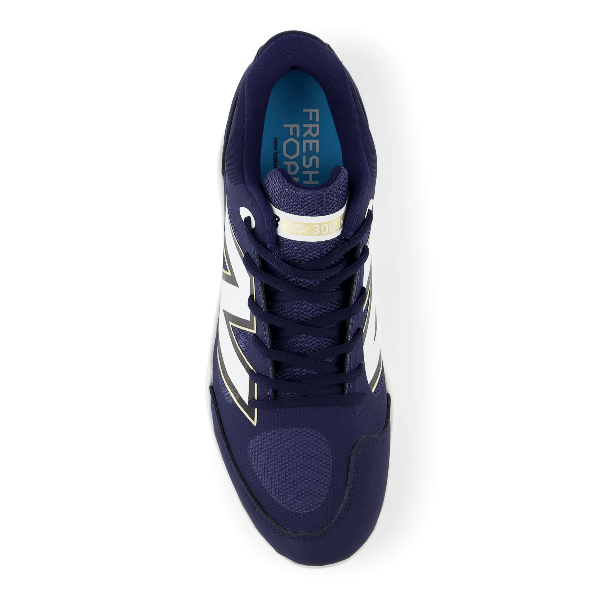 New Balance Men's Fresh Foam 3000 v7 Molded Baseball Cleats - Navy - PL3000N7 - Smash It Sports