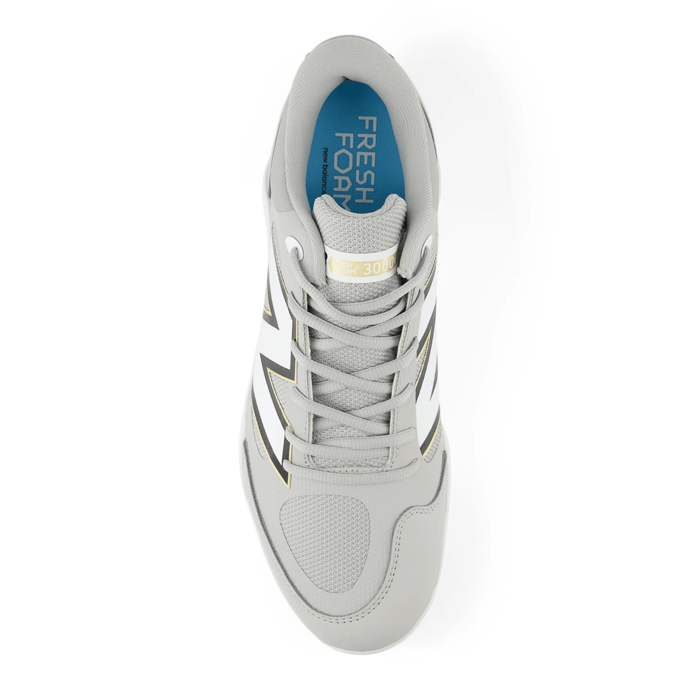 New Balance Men's Fresh Foam 3000 v7 Molded Baseball Cleats - Raincloud - PL3000G7 - Smash It Sports