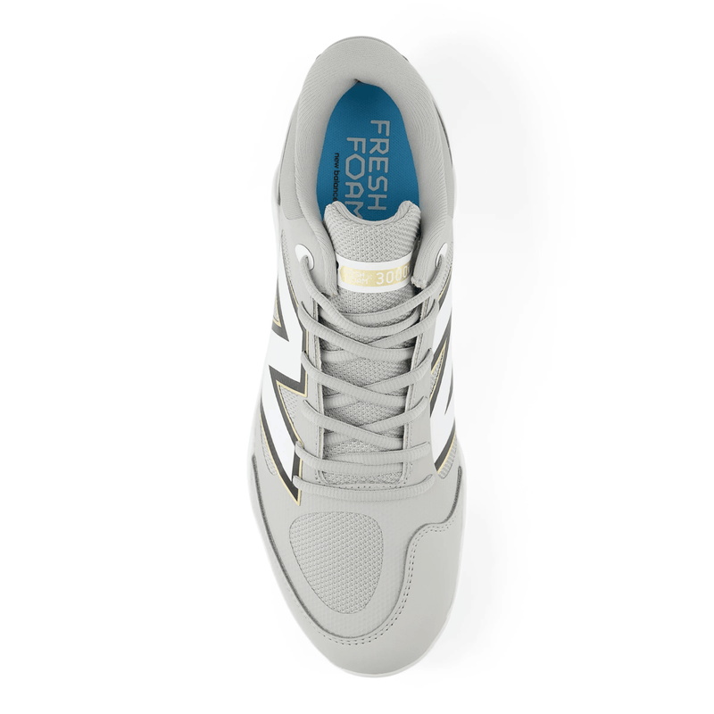 New Balance Men's Fresh Foam 3000 v7 Molded Baseball Cleats - Raincloud - PL3000G7 - Smash It Sports
