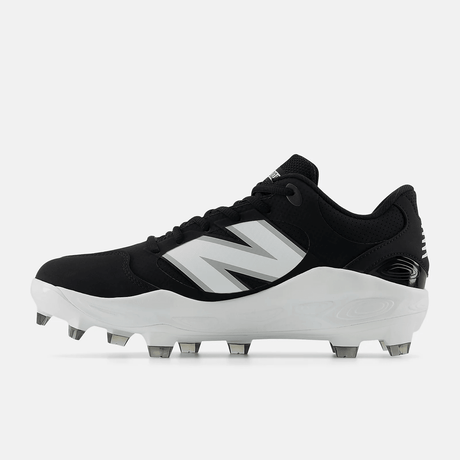 New Balance Men's Fresh Foam 3000 v7 Synthetic Molded Baseball Cleats - Black - PL3000S7 - Smash It Sports