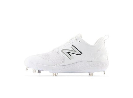 New Balance Men's Fresh Foam X 3000 V6 Metal Baseball Cleats - White - L3000TW6 - Smash It Sports