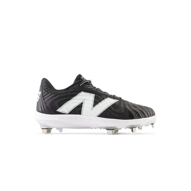 New Balance Men's FuelCell 4040 V7 Metal Baseball Cleats - Black / Optic White - L4040BK7 - Smash It Sports