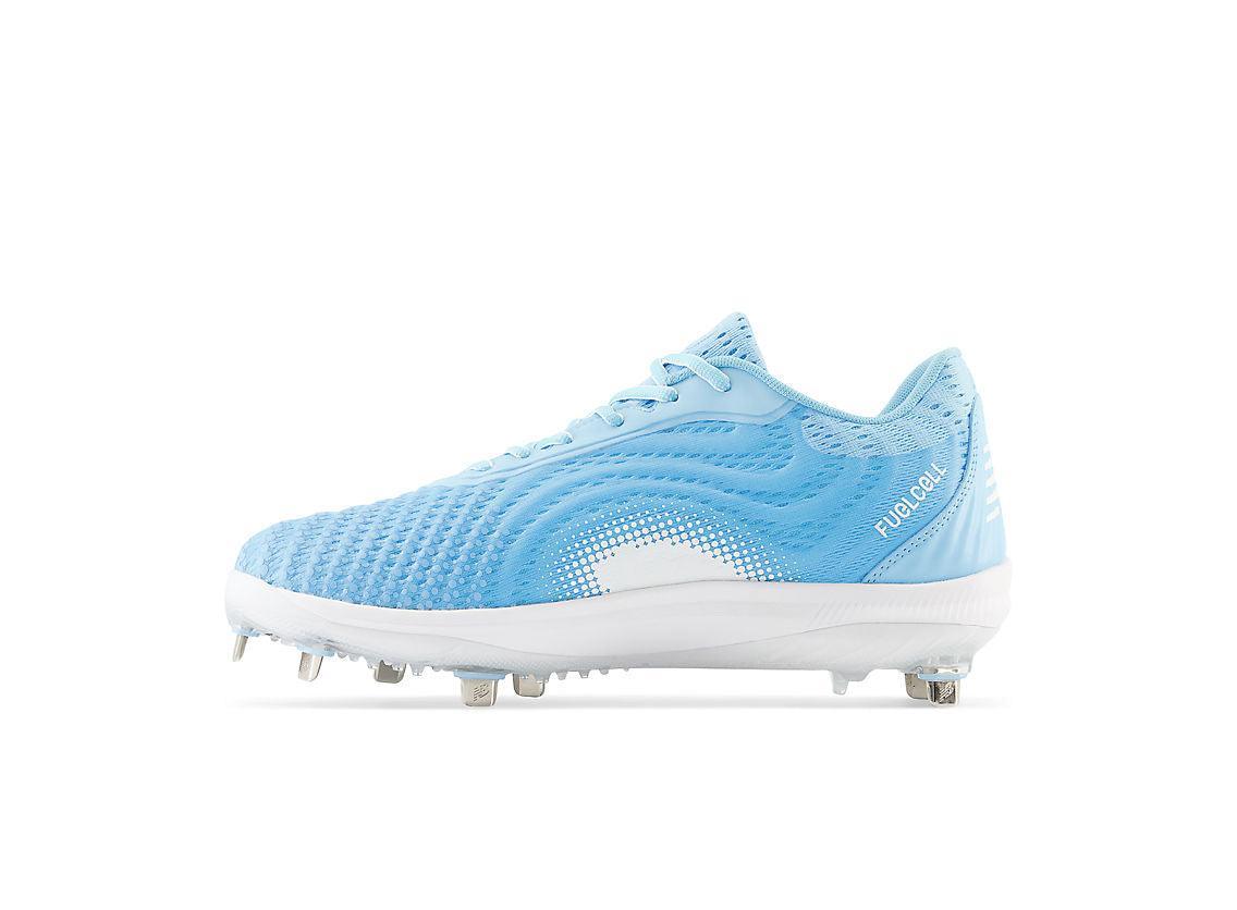 New Balance Men's FuelCell 4040 V7 Metal Baseball Cleats - Sky Blue / White - L4040SD7 - Smash It Sports
