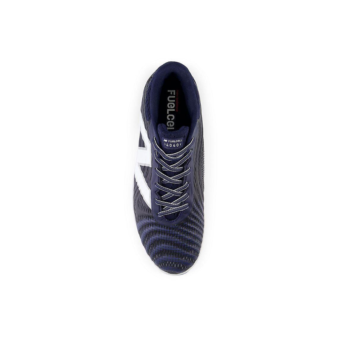 New Balance Men's FuelCell 4040 V7 Molded Baseball Cleats - Team Navy / Optic White - PL4040N7 - Smash It Sports