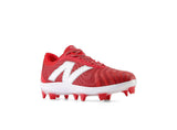 New Balance Men's FuelCell 4040 V7 Molded Baseball Cleats - Team Red / White - PL4040R7 - Smash It Sports