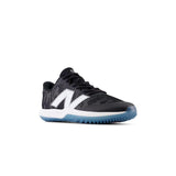 New Balance Men's FuelCell 4040 V7 Turf Baseball Shoes - Black / Optic White / Ice Blue - T4040BK7 - Smash It Sports