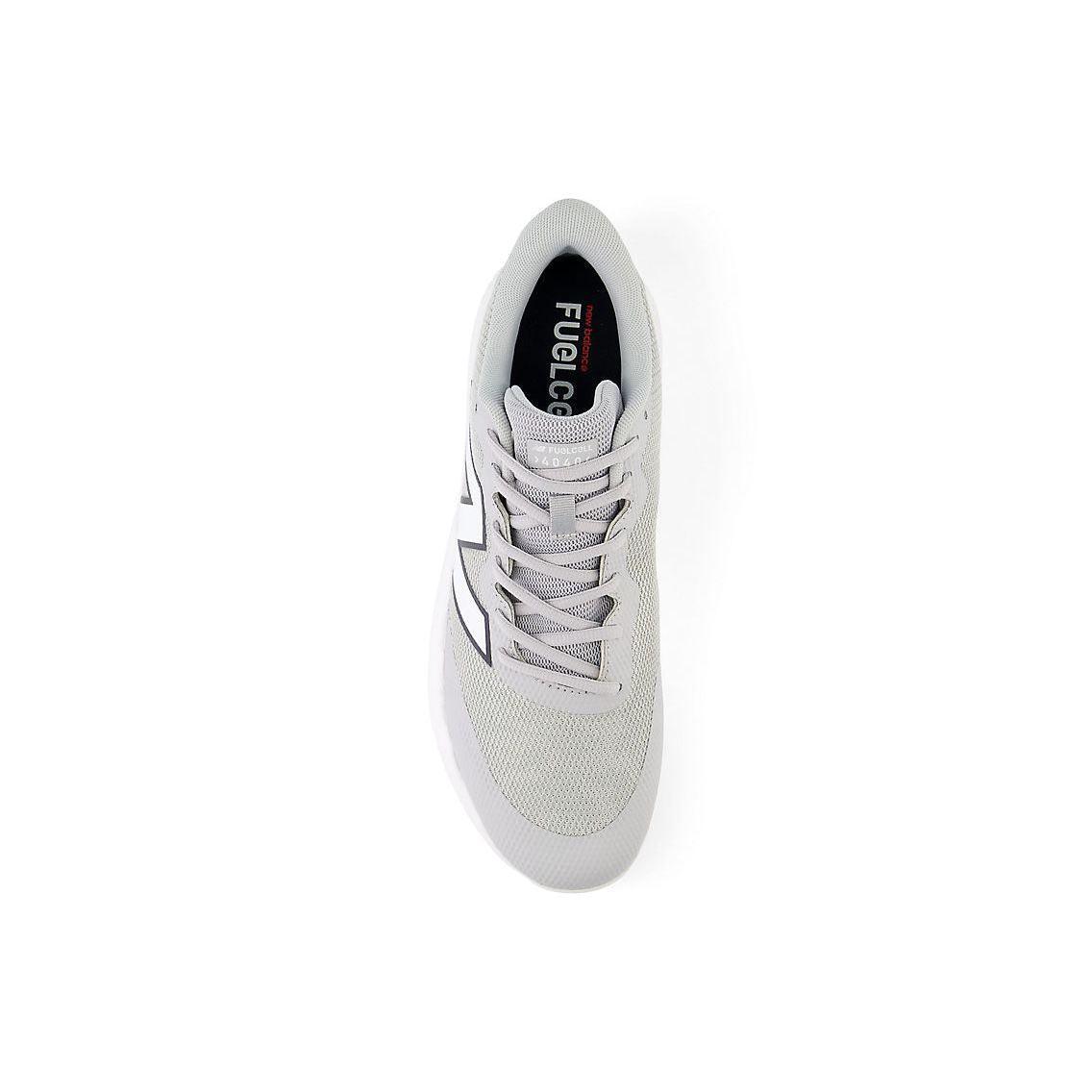 New Balance Men's FuelCell 4040 V7 Turf Baseball Shoes - Raincloud / Optic White - T4040TG7 - Smash It Sports