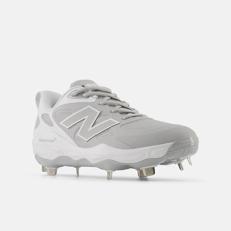New Balance Women's Fresh Foam X Velo v4 Metal Fastpitch Softball Cleats - Grey SMVELOG4 - Smash It Sports
