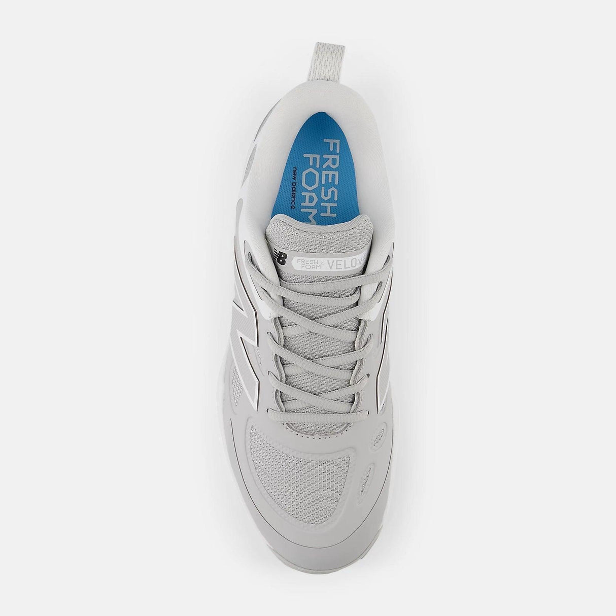 New Balance Women's Fresh Foam X Velo v4 Metal Fastpitch Softball Cleats - Grey SMVELOG4 - Smash It Sports