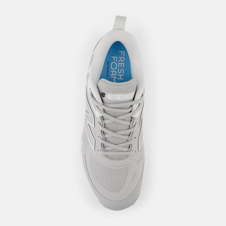 New Balance Women's Fresh Foam X Velo v4 Metal Fastpitch Softball Cleats - Grey SMVELOG4 - Smash It Sports
