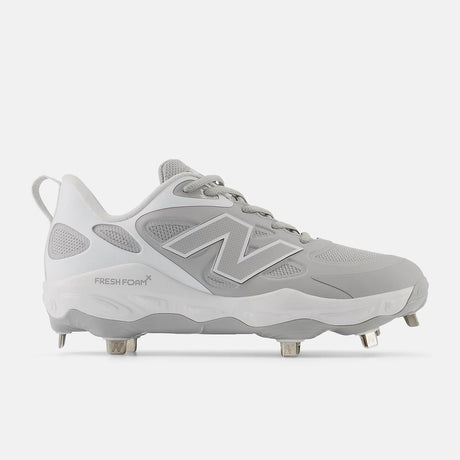 New Balance Women's Fresh Foam X Velo v4 Metal Fastpitch Softball Cleats - Grey SMVELOG4 - Smash It Sports