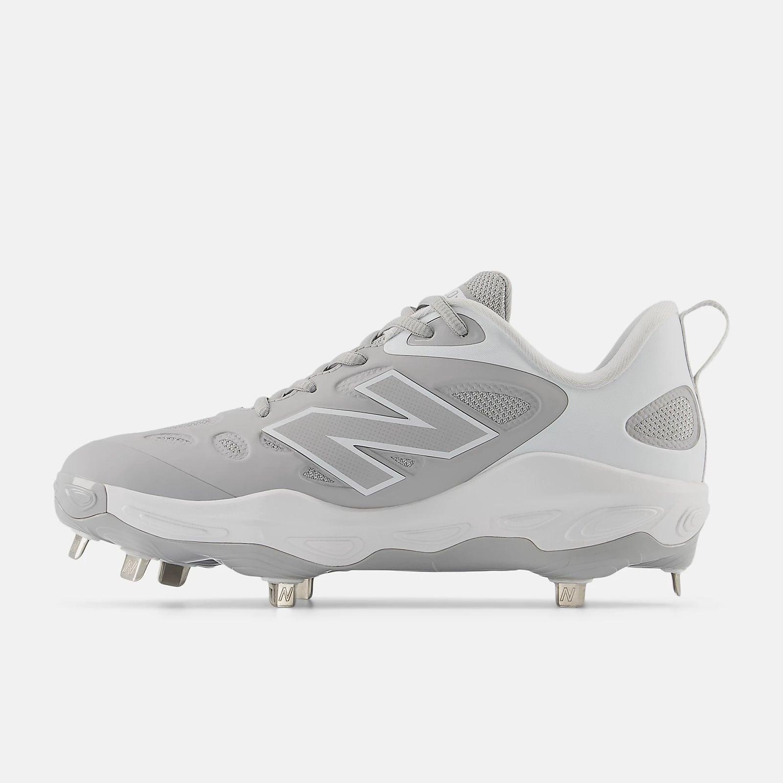 New Balance Women's Fresh Foam X Velo v4 Metal Fastpitch Softball Cleats - Grey SMVELOG4 - Smash It Sports