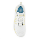 New Balance Women's Fresh Foam x Velo v4 Turf-Trainer Softball Shoes - White/Gold STVELOC4 - Smash It Sports