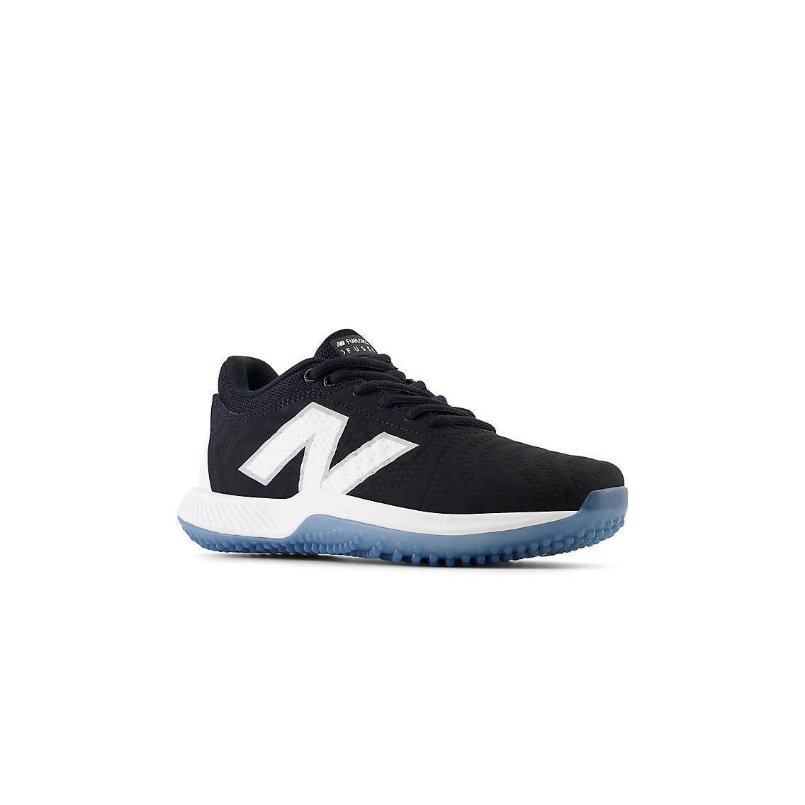New Balance Women's FuelCell FUSE v4 Turf Trainer Softball Shoes - Black/Optic White - STFUSEK4 - Smash It Sports