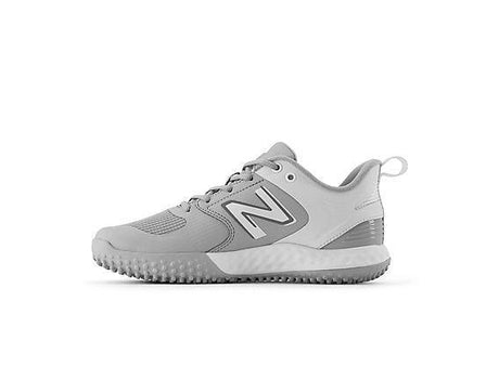 New Balance Women's VELO v3 Turf Softball Shoes - Grey with White - STVELOG3 - Smash It Sports