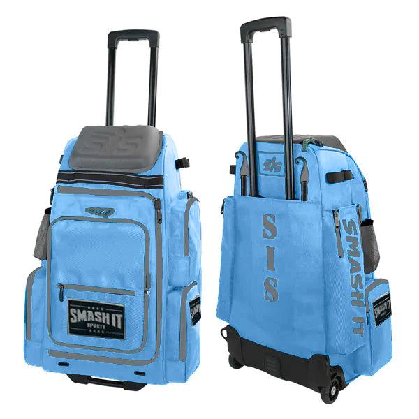 SMASH OPS Lil' Guerrilla Roller Bag - Carolina/Charcoal - Smash It Sports