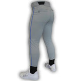 Original Dirty Mids - Piped Collection Baseball Pants (Grey) - Smash It Sports