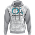 Overcome Average Fleece Hoodie - Snow Camo - Smash It Sports