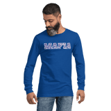 Performance Crew Neck Long Sleeve Shirt - Mafia - Royal - Smash It Sports