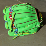 Gem Gloves Baseball Fielding Glove - GEM090 Pizza Party