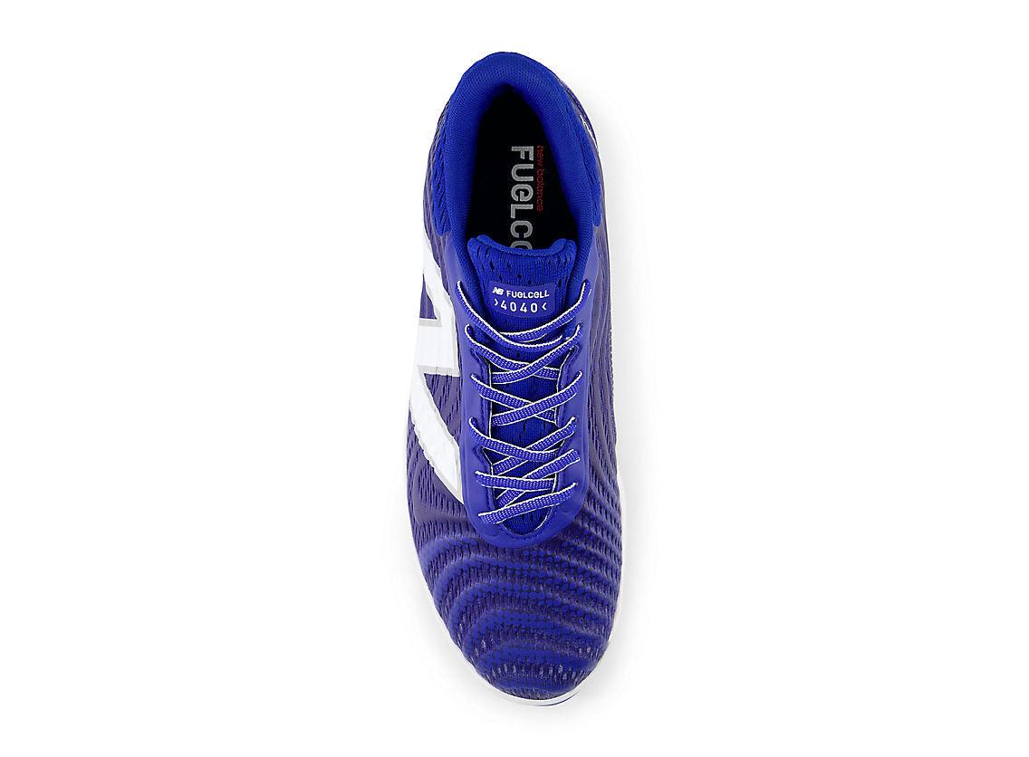 New Balance Men's FuelCell 4040 V7 Molded Baseball Cleats - Team Royal / White - PL4040B7 - Smash It Sports