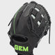 Gem Gloves Softball Fielding Glove - GEM081 Shadow Slime