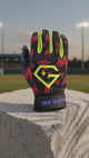 Gem Glove Opalite Batting Glove - Joker Black/Red