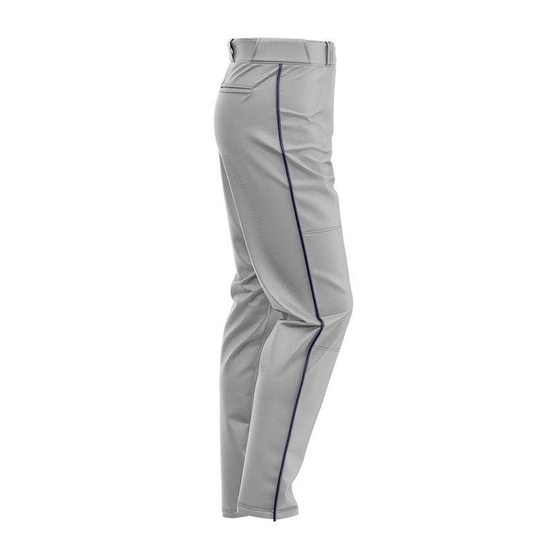 SIS Pro-Line Softball/Baseball Game Pants (Grey w/Colored Piping)