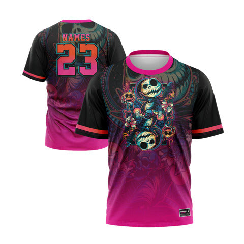 Smash It Sports Halloween Short Sleeve Jersey - Pumpkin King (Customized Buy-In)