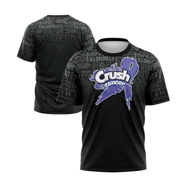 Smash It Sports Short Sleeve Shirt - Crush Pancreatic Cancer