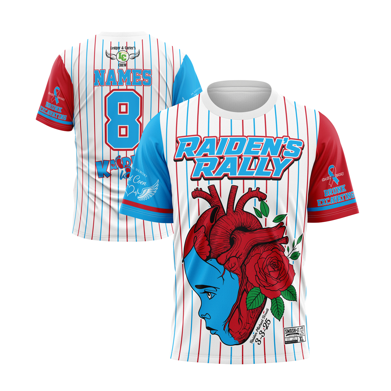 Kaiden Kares Team Jersey - Raiden's Rally