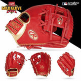 Rawlings Heart of The Hide 11.5" Gold Glove Club June 2021 - RGGC-JUNE212-PROGOLDYV - Smash It Sports