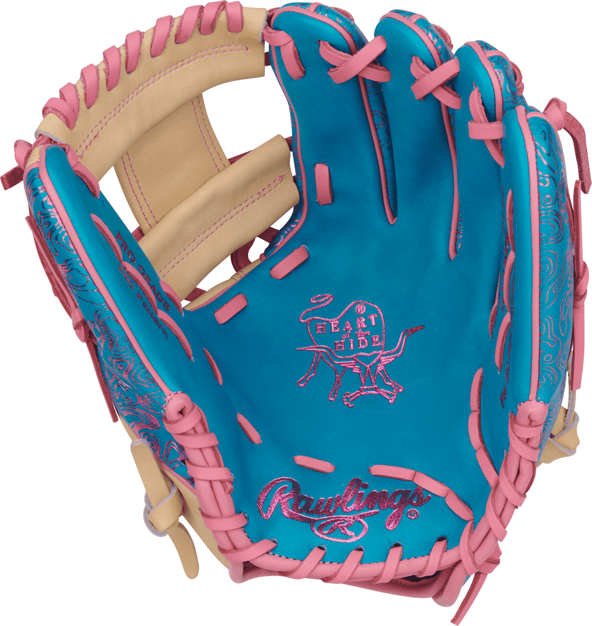Heart of the Hide 12.75-inch H-Web Outfield Glove | Rawlings