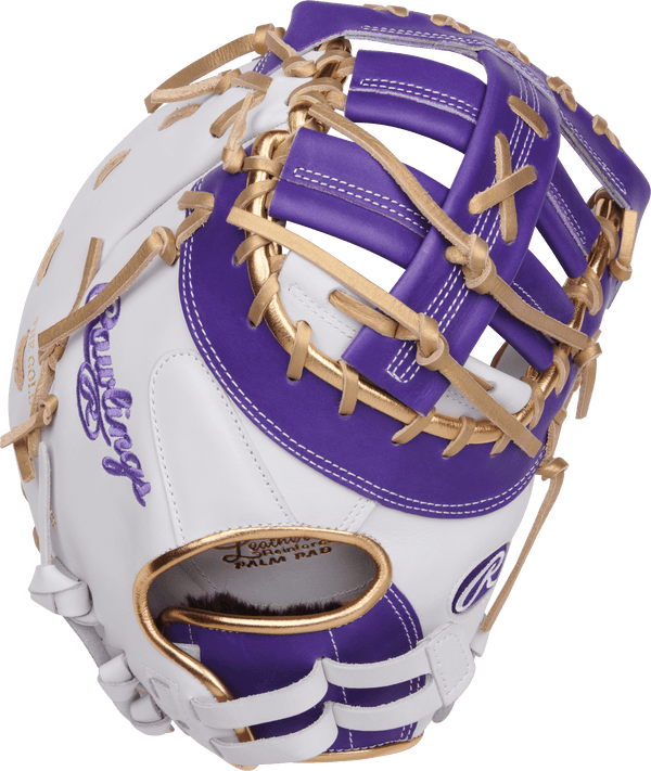 Rawlings Liberty Advanced ColorSync 4.0 13" First Base Softball Mitt/Glove - RLADCTSBWPUG - Smash It Sports