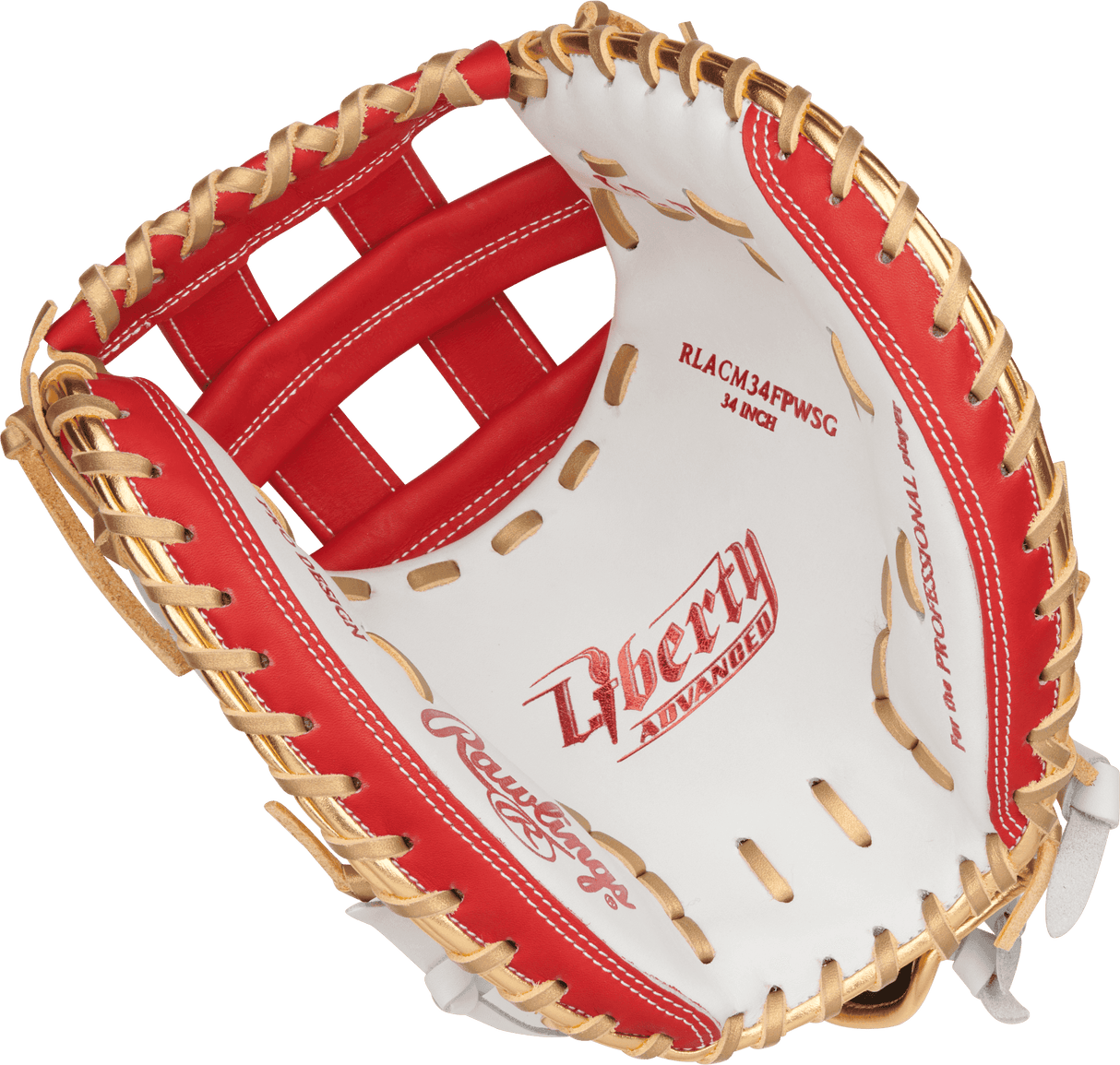 Rawlings Liberty Advanced ColorSync 4.0 34" Softball Catchers Mitt/Glove - RLACM34FPWSG - Smash It Sports