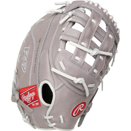 Rawlings R9 Series 12.5" First Base Fastpitch Fielding Mitt/Glove - R9SBFBM-17G - Smash It Sports