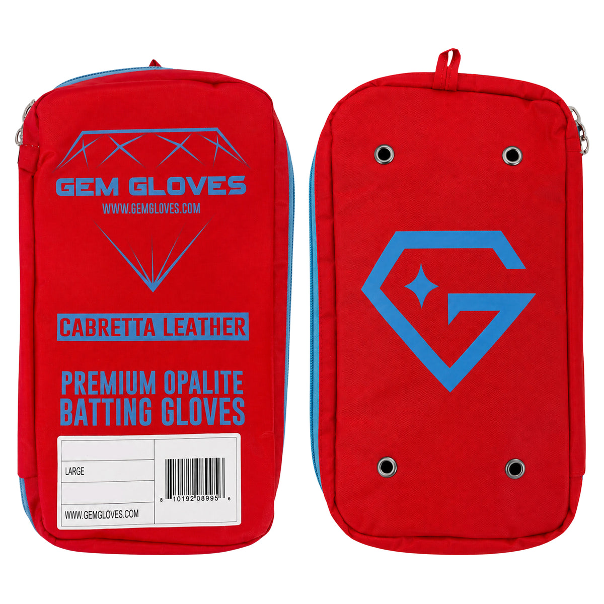 Gem Glove Opalite Batting Glove - Cow Print