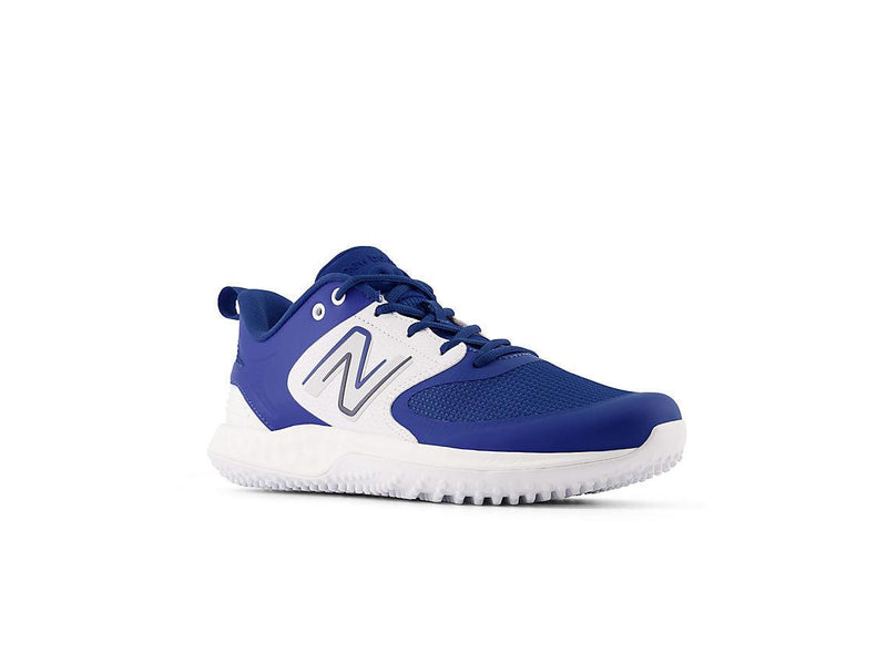 New Balance Men's Fresh Foam 3000 V6 Turf Baseball Shoes - Royal Blue with White - T3000TB6 - Smash It Sports