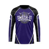 Schiffhauer Strong - Long Sleeve Jersey (Customized Buy-In) - Purple - Smash It Sports