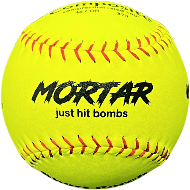 Short Porch Mortar Extreme 44/375 12" Slowpitch Softballs - Smash It Sports