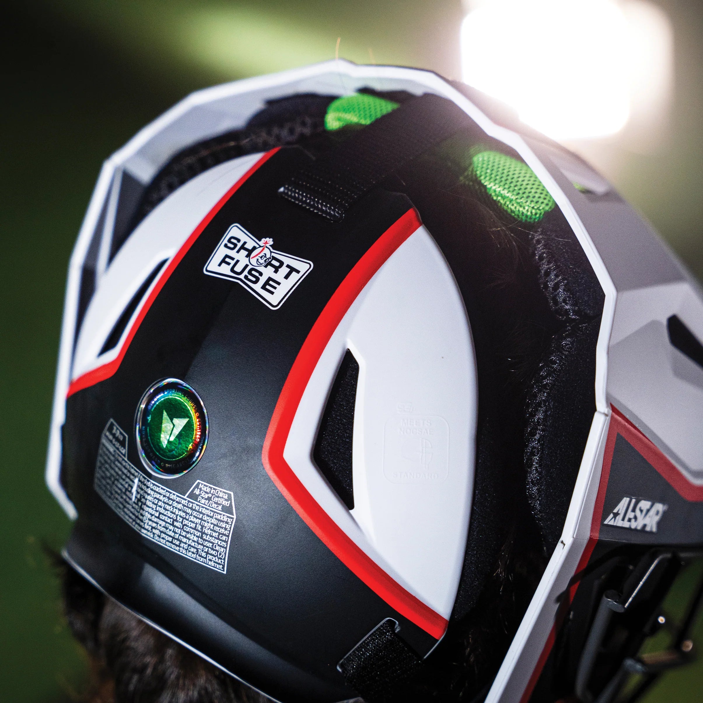 All-Star MVP-Pro Short Fuse Series Catchers Set - Redline Enforcer (Adult/Intermediate/Youth)