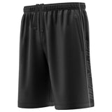 SIS Microfiber Shorts (Black) - Smash It Sports