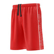 SIS Microfiber Shorts (Red/White) - Smash It Sports