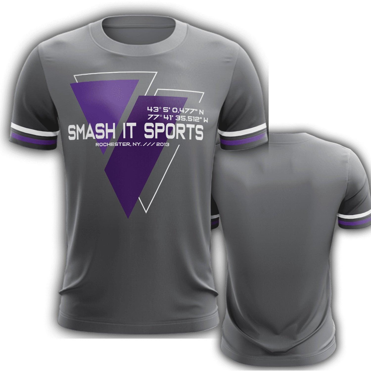 Smash It Sports EVO-Tech™ Short Sleeve Shirt - Coordinates - Smash It Sports