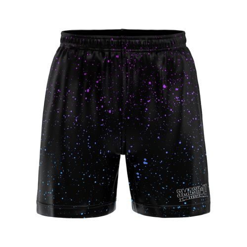Smash It Sports Mesh Shorts - Splatter Galaxy
