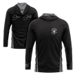 Smash It Sports Hooded Long Sleeve Tee - Black/Gray - Smash It Sports
