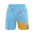 Smash It Sports Mesh Shorts - Ice Cream Drip Blue - Smash It Sports